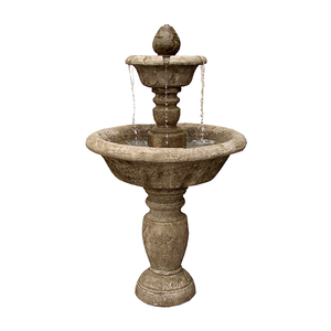 Water feature for back yard,  Cement Fountain, Stone Fountain
