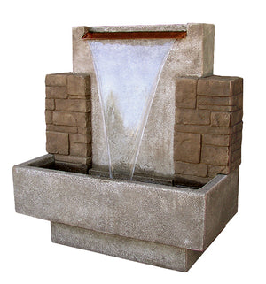 Riverside Fountain, 18 inches D x 36 inches W x 39 inches H, FREE SHIPPING